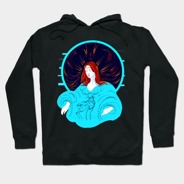 Redhead spirit fire Hoodie by Nforio